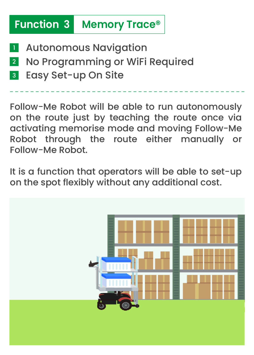 AK Follow Me Robot